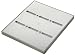 Amco Food Service Drop Cover for 3-strap Pullman Pan Set