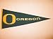 Oregon Ducks, University of - - NCAA College Traditions (Pennants)
