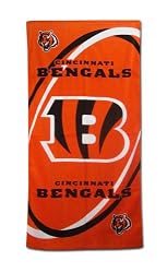 Cincinnati Bengals Fiber Reactive Pool/Beach/Bath Towel (Team Color)