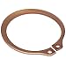 Tapered Section Standard External Retaining Rings, Axially Assembled, Steel, Inch, Made In USA