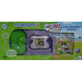 Leap Frog Leapster2 Learning Game System Learn Anywhere Superset with Case and Game by 