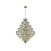 Elegant Furniture Maxime 20 Light Gold Chandelier Clear Swarovski Elements Crystal