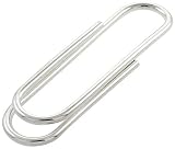 Sterling Silver Paper Clip Money Clip 5/8 in. X 2 3/8 in. (17 mm X 60 mm)