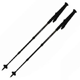 2 HIGHLANDER CARBON FIBRE ULTRA WALKING/HIKING POLES