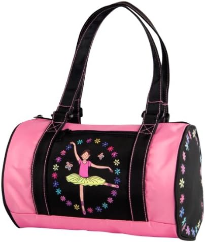 Dansbagz Geena Ballerina Arabesque Roll Duffel Bag One Size Pink