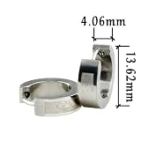 Scorpion Stainless Steel Mens Hoop Earrings 41Z6gthYIeL. SL160 Scorpion Stainless Steel Mens Hoop Earrings
