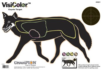 Buy VisiColor High-Visibility Paper Targets, Coyote, 16x11 (10pk) by Champion