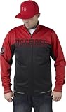 DC System Mens Track Jacket Athletics, Size: X-Large, Color: Black