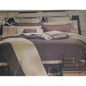 9pc King Luxioury Fully Stitched and Reverseable Marron/rust Silky Sateen Bed in a bag Comforter set 9pc King Luxioury Fully Stitched and Reverseable Marron/rust Silky Sateen Bed in a bag Comforter set