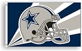 Dallas Cowboys 3x5 NFL Football Helmet Flag a