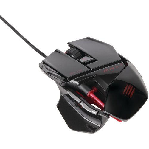 Mad Catz R.A.T.3 Souris Filaire Gaming pour PC et MAC - Noir glossy