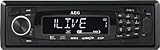 AEG AR 4020 Autoradio (CD/MP3-Player, UKW-/MW-Tuner, SD Kartenslot, USB) schwarz