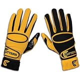 Cutters Yin Yang WR Football Gloves - Gold Extra Large
