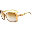 Oakley Beckon Summer Crystals Women's Limited Editions Lifestyle Sunglasses - Cantaloupe/Dark Brown Gradient