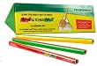 Ticonderoga My Hold Right Pencil, #2 , Green/Red/Yellow Barrel, 3/pack