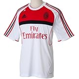 (アディダス)adidas ACミラン PREDATOR トレーニングジャージー 半袖 RC678 V11691 ホワイト/ACMレッド98 S