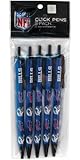NFL 5 Pack of Retractable Click Pens