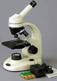 Student Cordless LED Biological Microscope 40X-1000X
