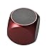 Matrix Audio Qube Rechargeable Mini-Speaker for Universal 3.5mm Devices - Red (MQUBERDA)