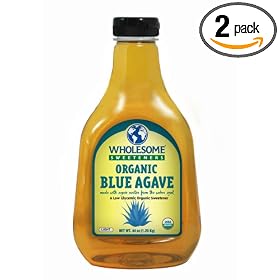Wholesome Sweeteners Organic Blue Agave, 44-Ounce Bottles (Pack of 2)