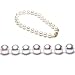 Single Strand 7-7.5 Inches 6-6.5mm White Freshwater Cultured Pearl Bracelet