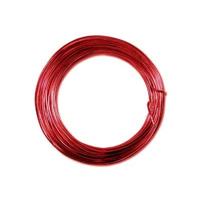 Aluminum Craft Wire 12 Gauge 39 Feet RED