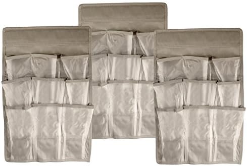 Closet Mates 3 Count Cabinet Door 9 Pocket Gadget Organizers