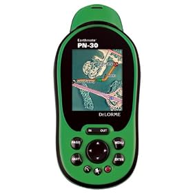 Click here to buy DeLorme Earthmate PN-30 Green Handheld GPS with 1:100k Topographic, Detailed Street Maps and POIs.