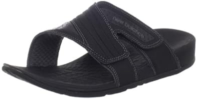 ... Balance Mens Revitalign RX Slide (wide), Black, 13 4E: Sandals: Shoes