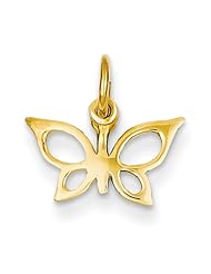 14k Butterfly Charm