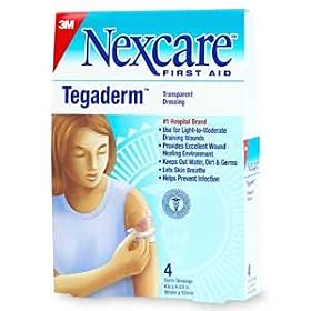 3M Tegaderm Transparent Dressing with Label 6" x 8"