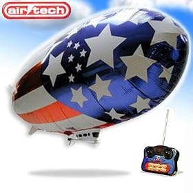 RADIO CONTROL STARS and STRIPES BLIMP by AIRTECH