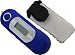 512MB Techsplosion MP3 Player & Neoprene Skin (Manic Blue)
