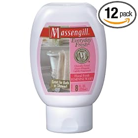 Massengill Feminine Wash, Floral Fresh, 8-Ounce Bottle (Pack of 12)