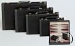 Black Suede Backgammon Set - 21"