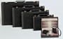 Black Suede Backgammon Set
