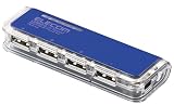 ELECOM U2H-J4SIBS スティックタイプ4ポートUSB2.0ハブ