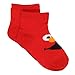 Sesame Street Infant Toddler 6 pk Ankle Socks (2-4 (Shoe: 4-7))