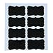 ONLY Till Stocks Lasts! on 5 Star Rated Premium Chalkboard Label Stickers (40) + Chalkboard Marker Pen - Organize Your Jars, Containers, Pantries & More! - The Labels are Re-useable!