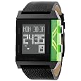 Diesel Leather X-Ray Digital Black Dial Men`s watch #DZ7152