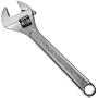 Trademark Tools 75-3024 Hawk Massive 24-Inch Drop Forged Steel Adjustable Wrench