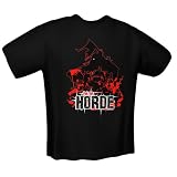 Pc-look - T-Shirt Gamer - WoW - For the Horde - Noir - XL