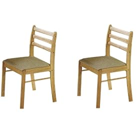 2 New Natural Dining Chairs