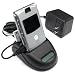 Bargaincell- Motorola Razr V3 V3c V3i V3m V3t LCD Cradle Twin Battery Desktop Charger + Ac Adapter