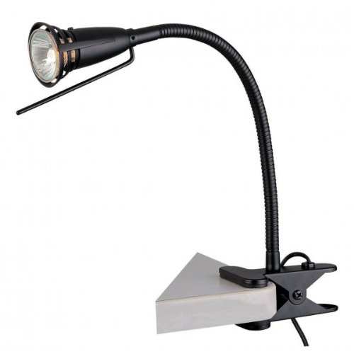 Lite Source LS-156BLK Seeker Metal Clip-On Lite, Black On Sale