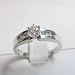 14K White Gold Diamond Engagement Ring