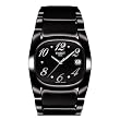 Tissot Women's T009.310.11.057.01 T Moments Black PVD Stainless Steel Watch