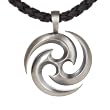 THE SOURCE--Energy And Movement of Life Source-- Pendant With Braided Cord Necklace BICO AUSTRALIA