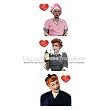 I Love Lucy Stickers