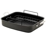 EmerilHardAnodizedNonstickRoasterwithNonstickRoastingRack